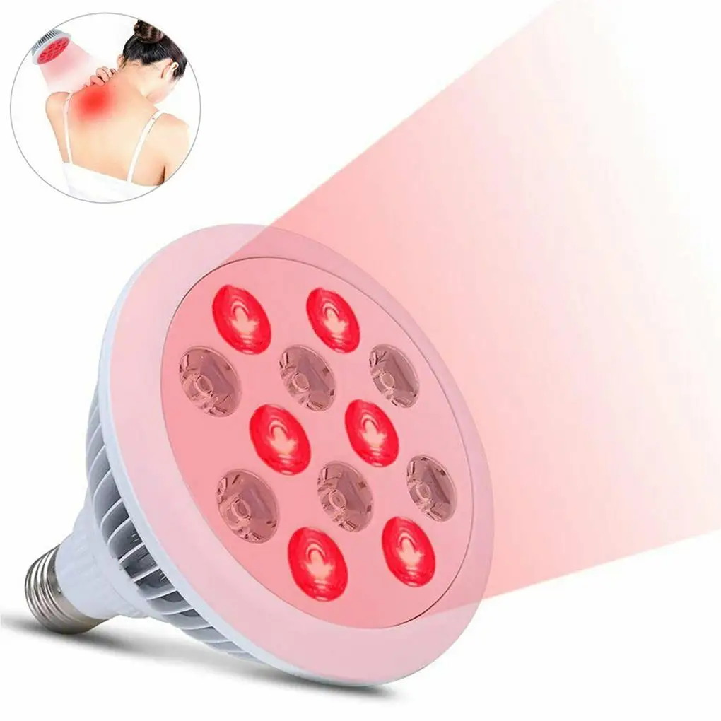 

12W/24W LED Light Therapy Bulb 660nm Deep Red and 850nm Near Infrared Combo LED Light Bulb