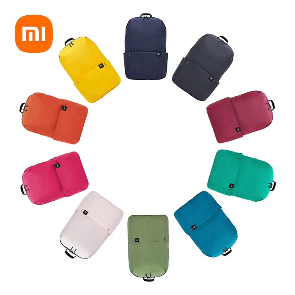 

Original Xiaomi Backpack 10L Bag Colorful Leisure Sports Chest Pack Bags Light Weight Small Size School Bag Shoulder Rucksack