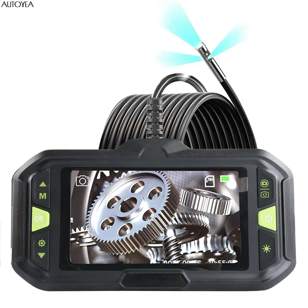 

Эндоскоп с 3 объективами для автомобилей, водонепроницаемый, IP67, камера для осмотра Full Hd с TF-картой 32 Гб