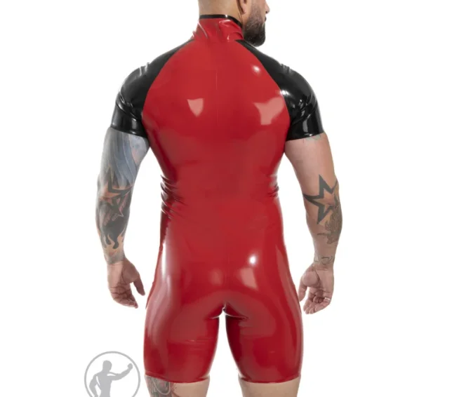 Latexanzug Zentai Kostüm Спортивная форма Rubber Gummi Комбинезон Колготки Размер S-XXL Рождество