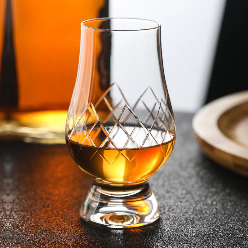 

2 Pcs set high quality fashion home bar lead-free whiskey glass cups 0902-01