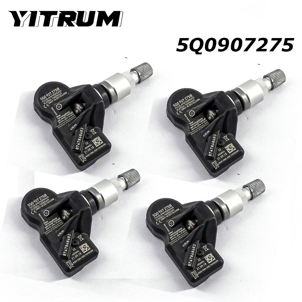 Датчик давления в шинах YITRUM 5Q0907275 TPMS для Audi Q7 Q5 VW Amarok Arteon Porsche 718 911 Panamera McLAREN 720S 540C Датчик давления в шинах YITRUM 5Q0907275 TPMS для Audi Q7 Q5 VW Amarok Arteon Porsche 718 911 Panamera McLAREN 720S 540C