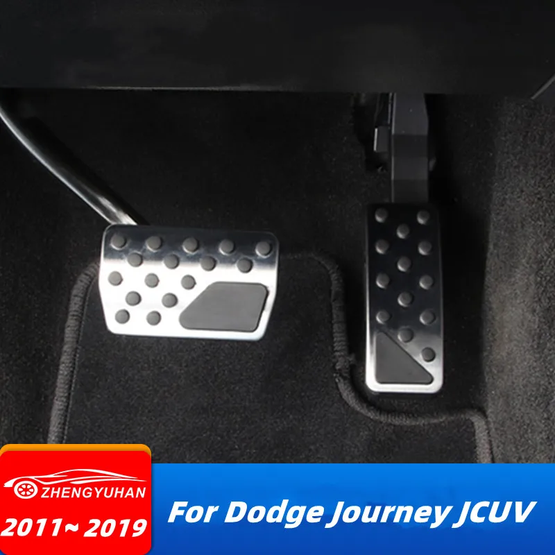 

Нескользящая Педальная накладка на автомобильный тормоз акселератора топлива для Dodge Journey JCUV 2011 2012 2013 2014 2015 2016 2017 2018 2019 AT аксессуары