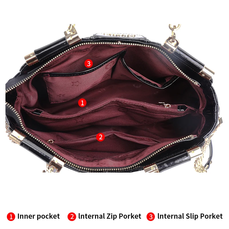 Повседневная Сумка-тоут из натуральной кожи с крокодиловым принтом