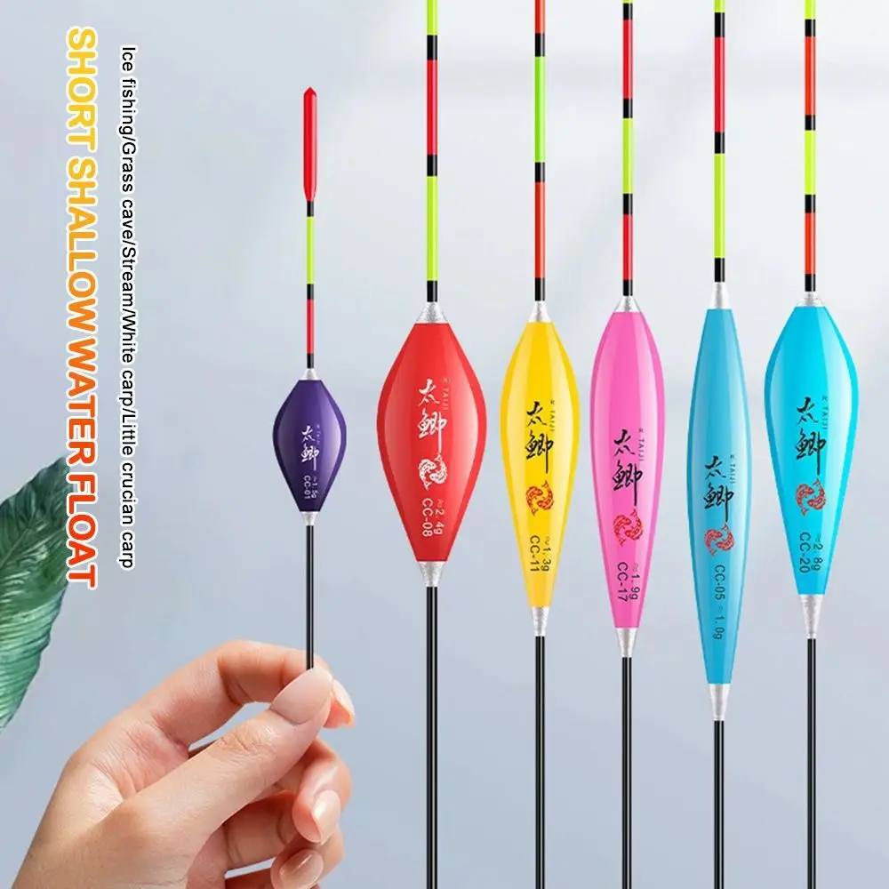 6 шт. сверхтонкие поплавки для рыбалки качество изготовления рок-рыбалка