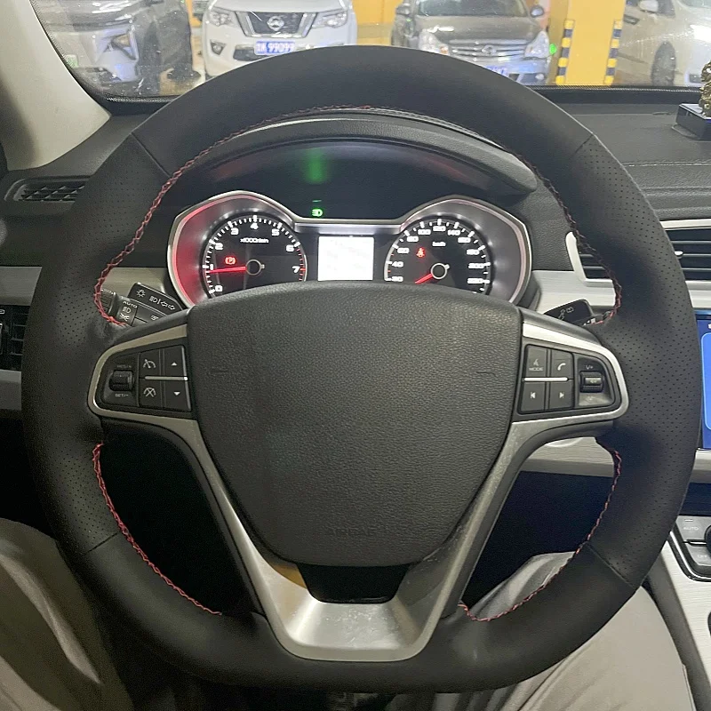 Чехол из искусственной кожи для руля Geely EMGRAND GT 2015 2016 2017