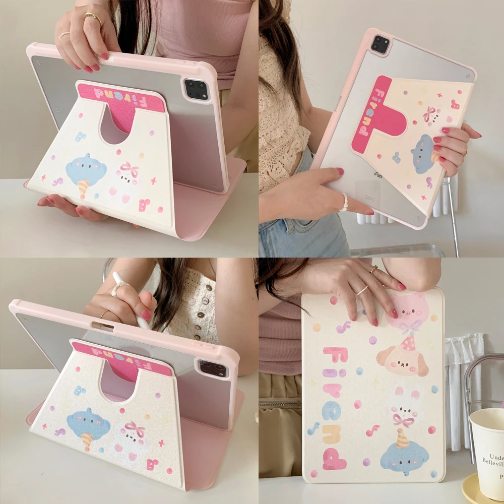 Поворотный кронштейн с поворотом на 360 градусов для iPad Pro Air 13 11 202410th 5/4 10 9 дюйма 2