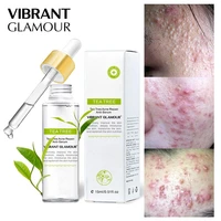 natural tea tree acne repair serum whitening acne scar marks dark spots anti acne treatment oil control shrink pores skin care