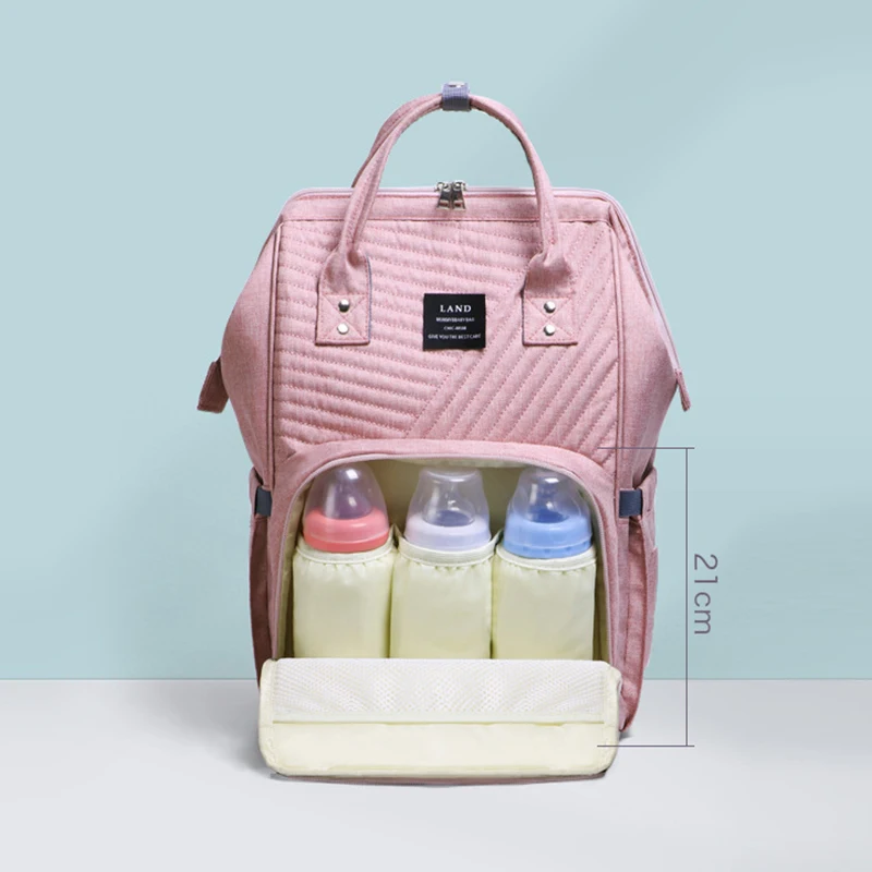 Ленд фэшн диапер бэг бэкпэк лардж мам матернити нёрсинг трэвэл строллер бэйби нэппи кэр он.