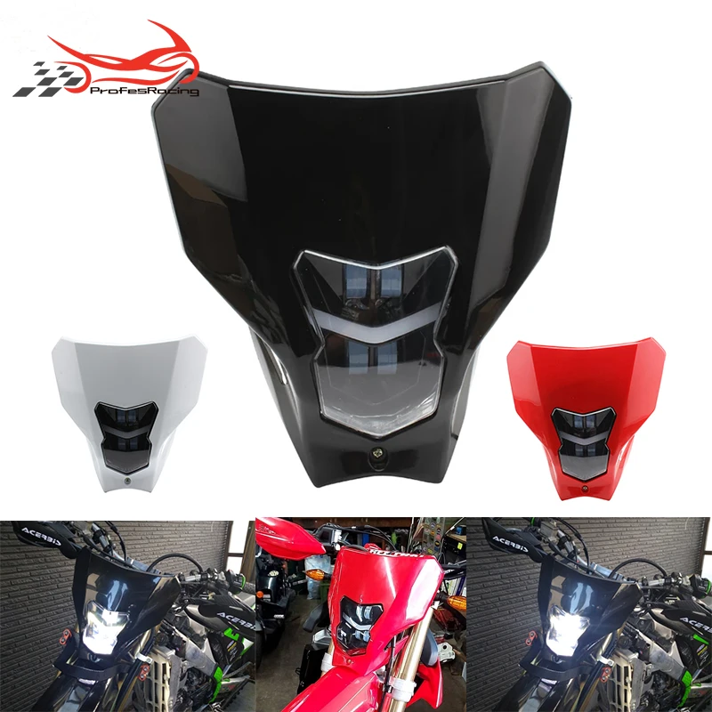 New 2021 Motorcycle Headlight LED Waterproof Plug Head Light For Honda 2019-2020 CRF450L CRF450XR CRF 450XR 450L 450 L XR