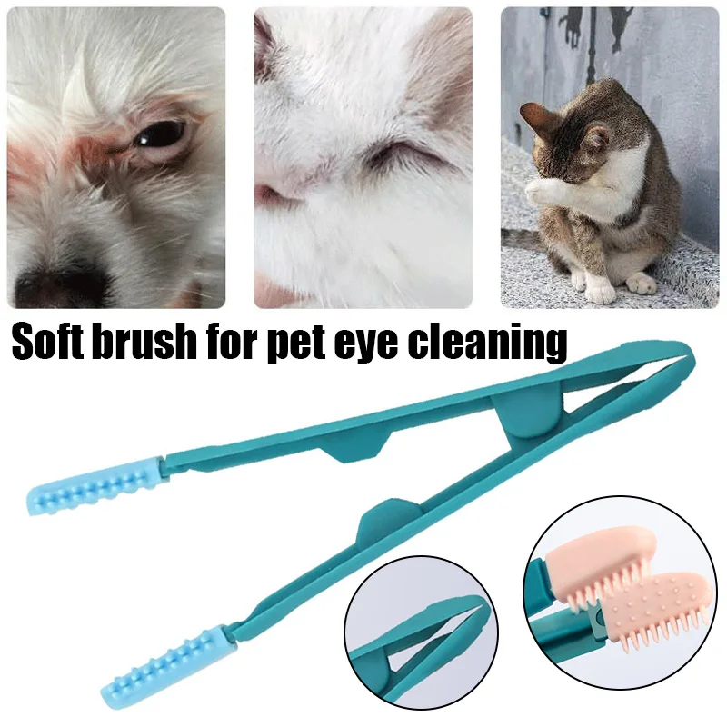 

Cat Knot Brush Cat Eye Poo Brush Small Cat Comb Clip Brush Pet Grooming Tools For Dogs Cats Ears Eyes Hair Stain Remover