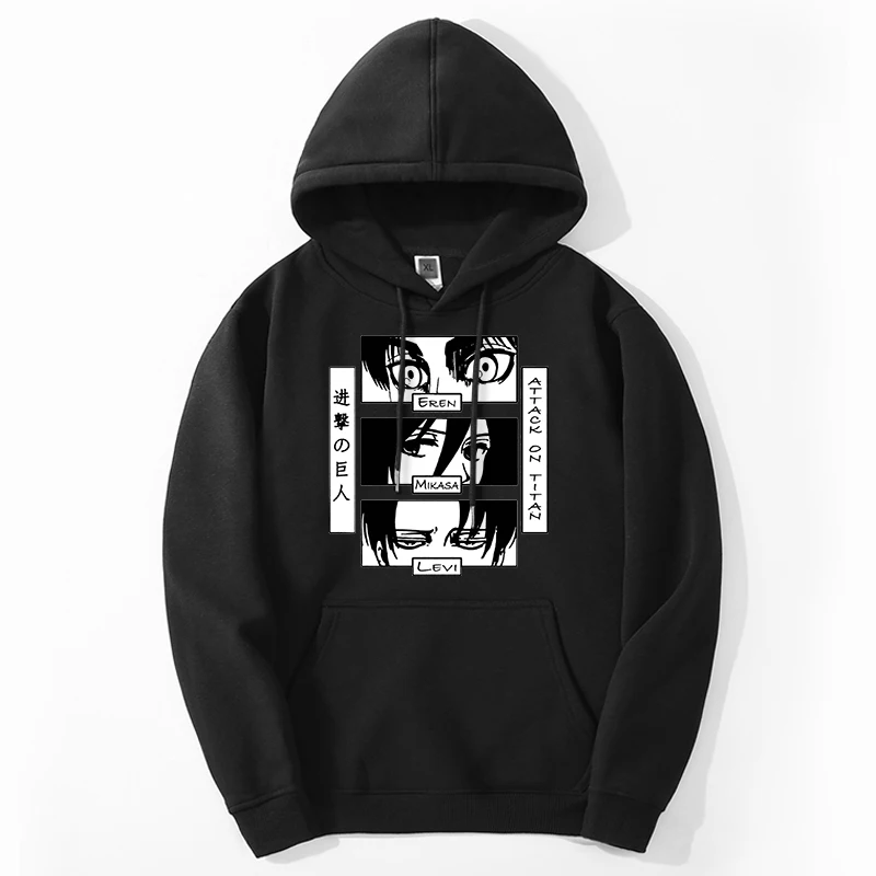 

Мужская толстовка с капюшоном «атака на Титанов»