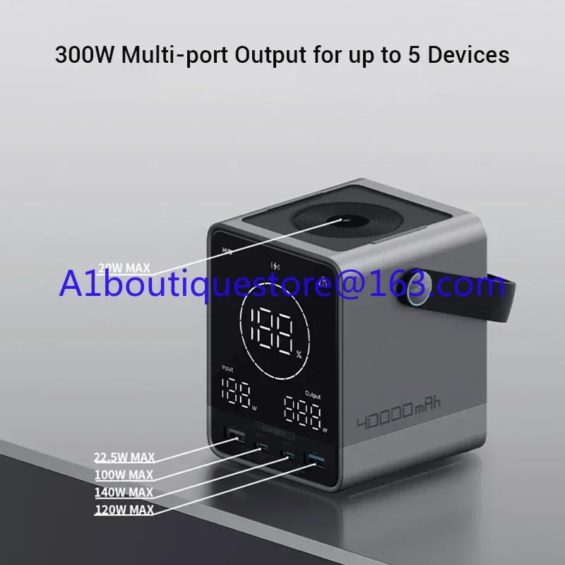No 30 Power Bank 40000 мАч P01CT 300 Вт Выход 140 2-сторонняя USB C Быстрая зарядка