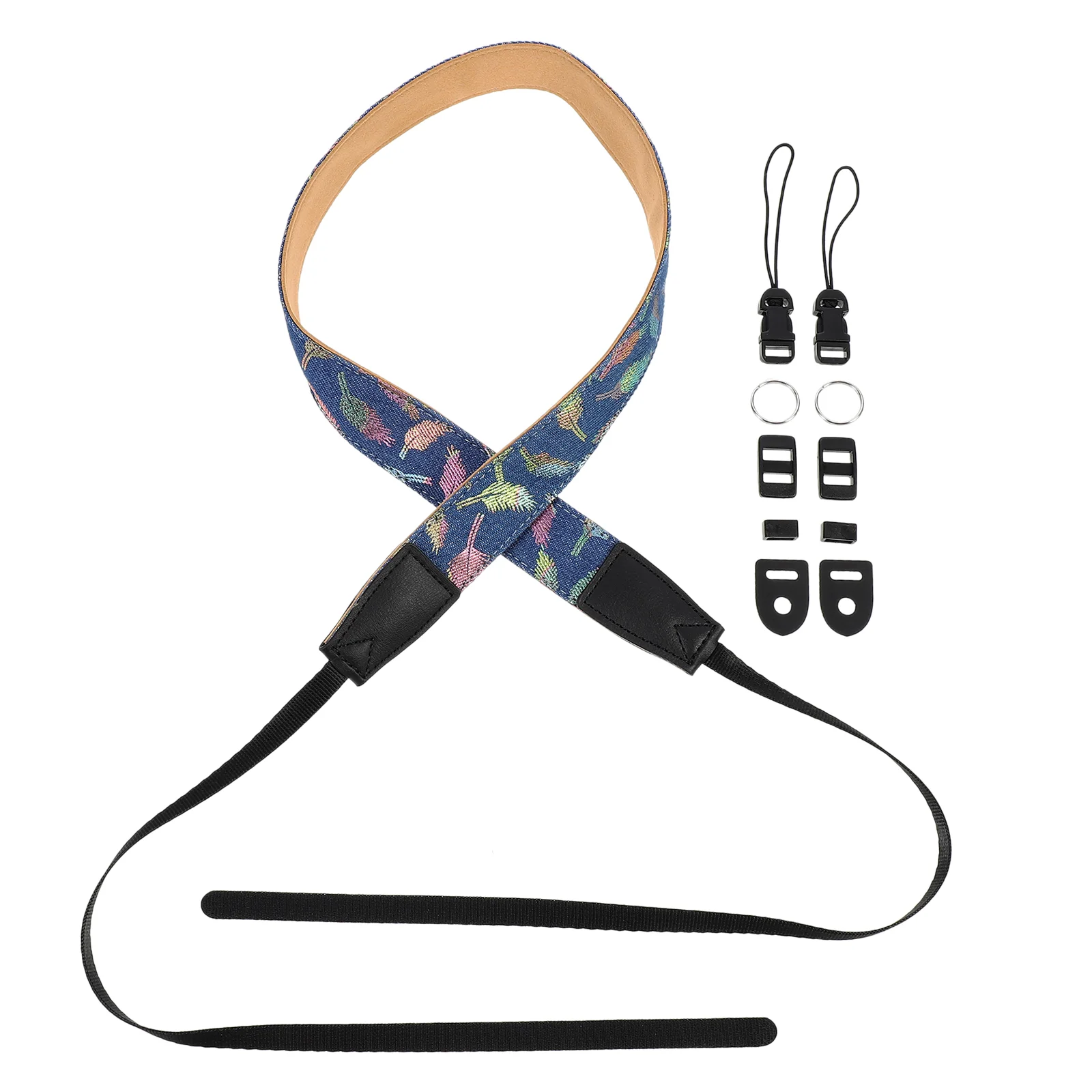 

Camera Strap Belt Guitar Shoulder Neck Replacement Electric Bass Retro Sling Acoustic Adjustable Climbing Rope Fasten