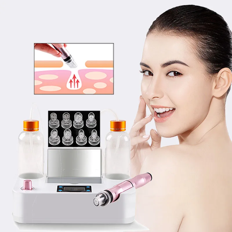 Mircro Bubble Blackhead Remover Pore Cleaner White Head Dead Skin Removal Water Oxygen Facial Machine Vaccum Black Head sucker