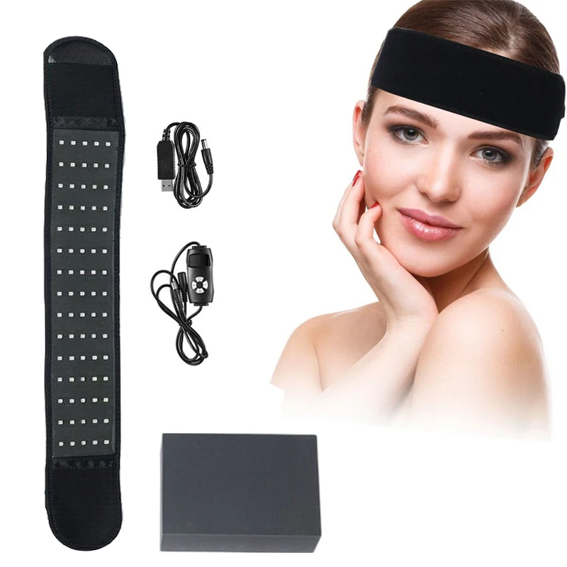 

75pcs 850nm Near Infrared Therapy Headband For Relieving Head Pain Enhancing Muscle Recovery And Reducing Joint Pain Device