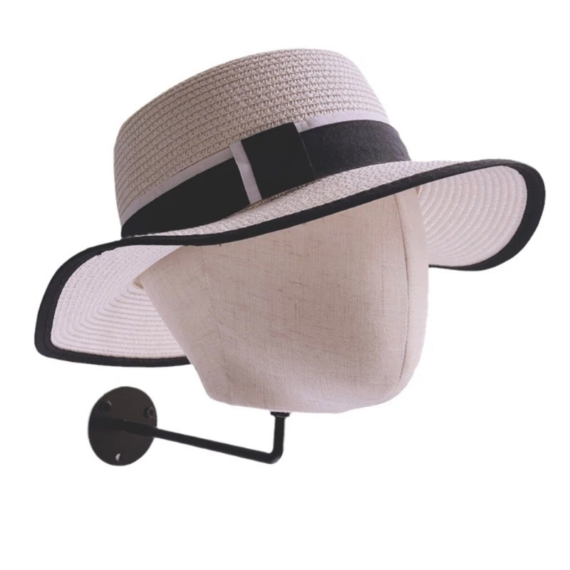 Настенная головка Mdel для шиньона. Стеллаж хранения шляп.