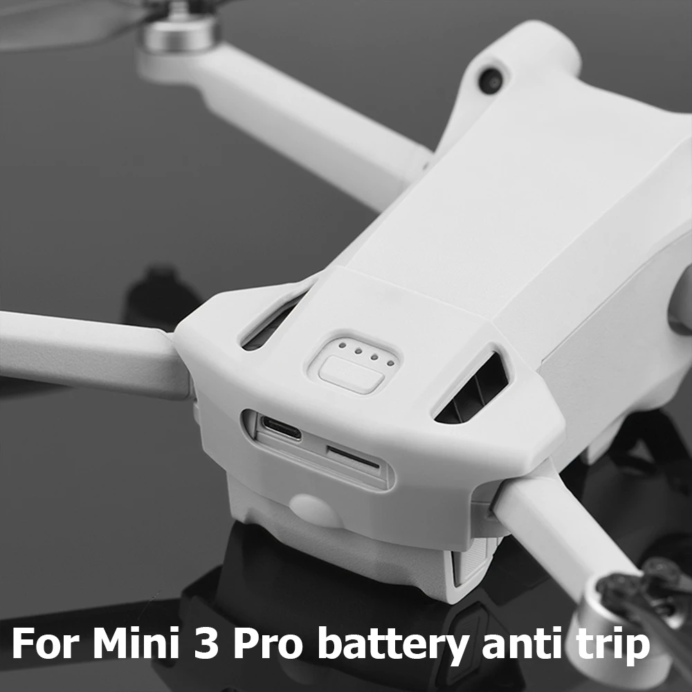 

Фиксатор для аккумулятора, легкий защитный чехол для порта зарядки, держатель для DJI Mini 3 Pro, аксессуары для дрона