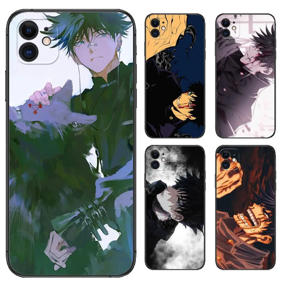 

Jujutsu Kaisen Fushiguro TPU Luxury Phone Case for IPhone 13 12 11 14 Pro Max SE XR X XS Max 8Plus 7plus New Shell Phone Cover