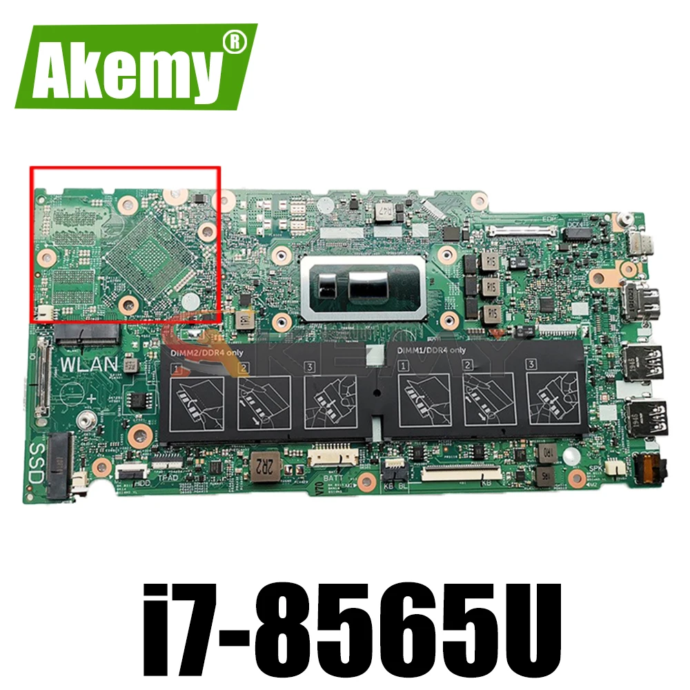 

Akemy Brand NEW For Dell Inspiron 14 5488 5480 5580 5582 Laptop Motherboard CN-0J2X3W J2X3W 17859-1 TVMHG i7-8565U 100%TESTED