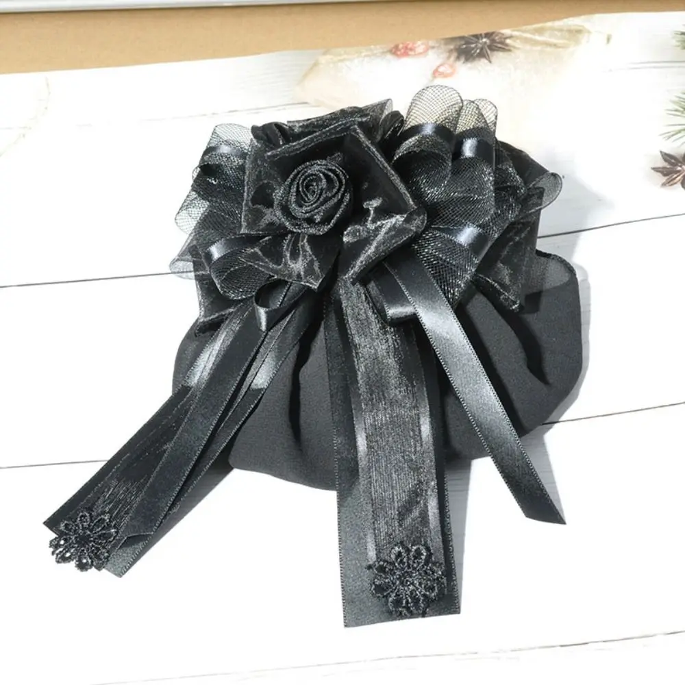 Классическая Резинка Для Волос С Цветочным Принтом И Бантом