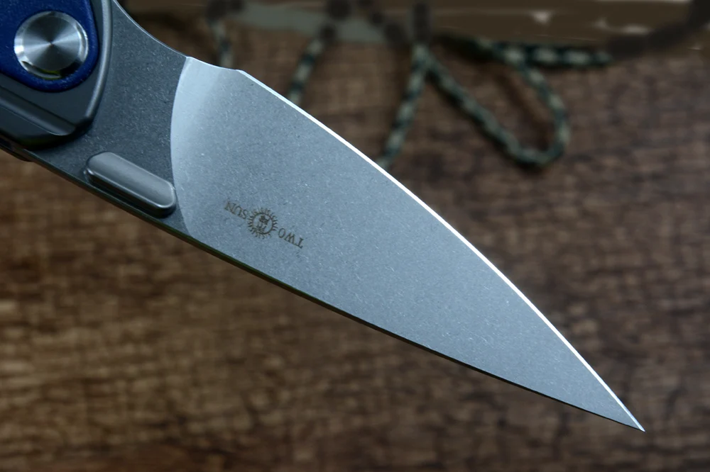 Нож Twosun D2 карманный клинок для охоты выживания на природе инструмент