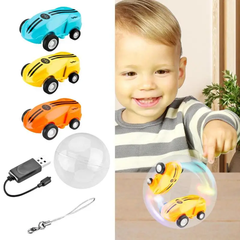 

Micro Ra Cers Toy Cars 360 Degree High-speed Rotation Mini Toy Cars Spin Stunt LED Mini Suitable For Children And Adults
