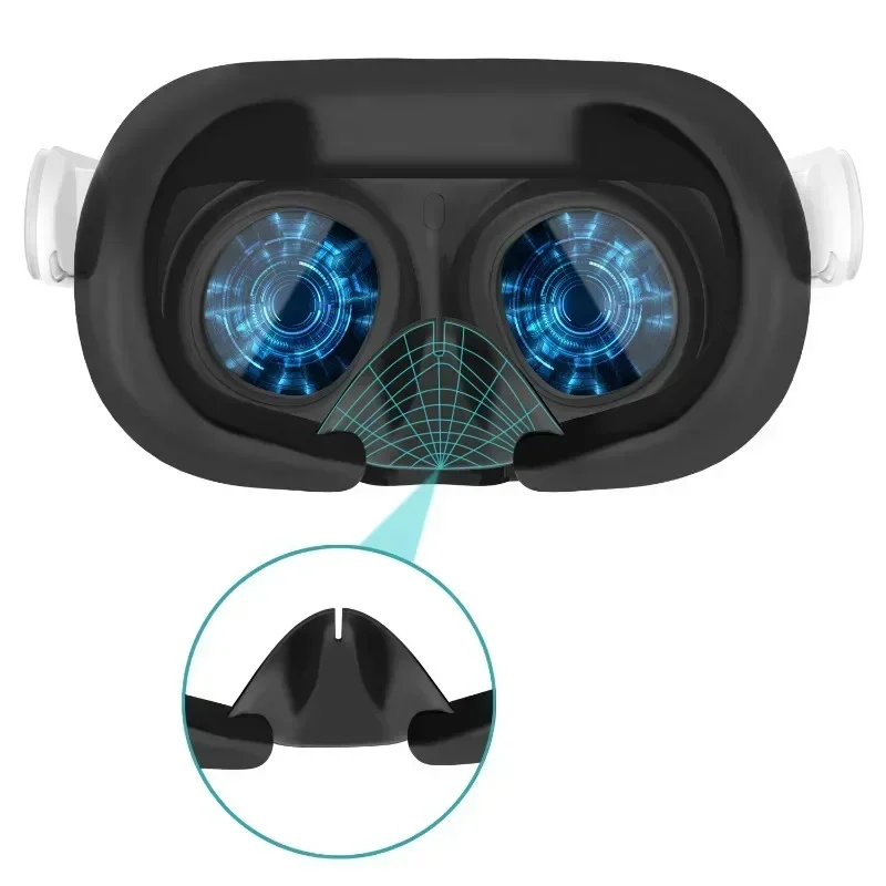 Силиконовая маска для лица VR светонепроницаемый интерфейс с защитой от пота