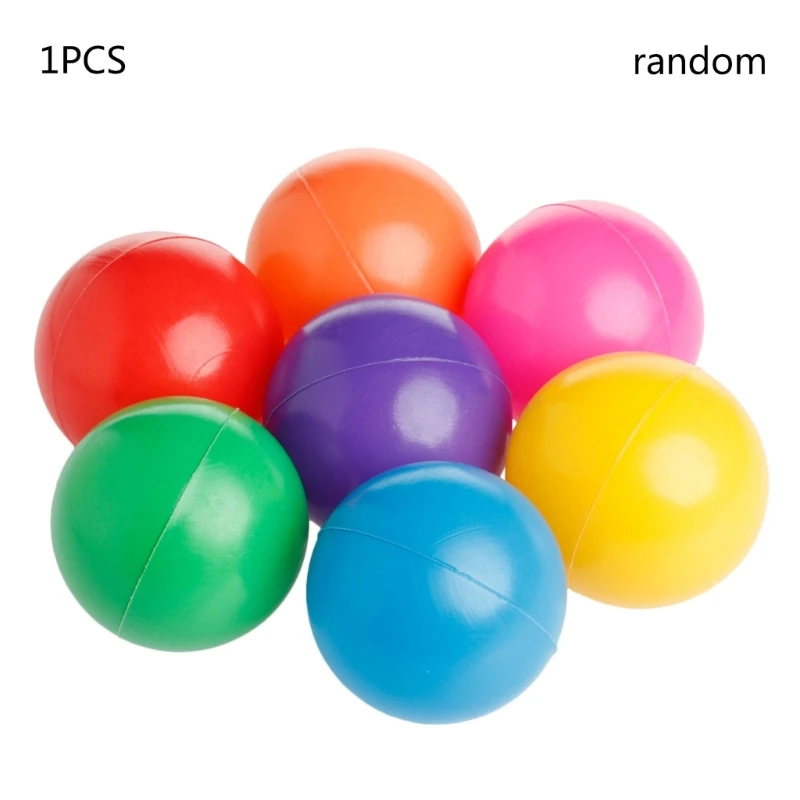 

1 PC Swim Fun Colorful Soft Plastic Ocean Ball Secure Baby Kid Pit Toy