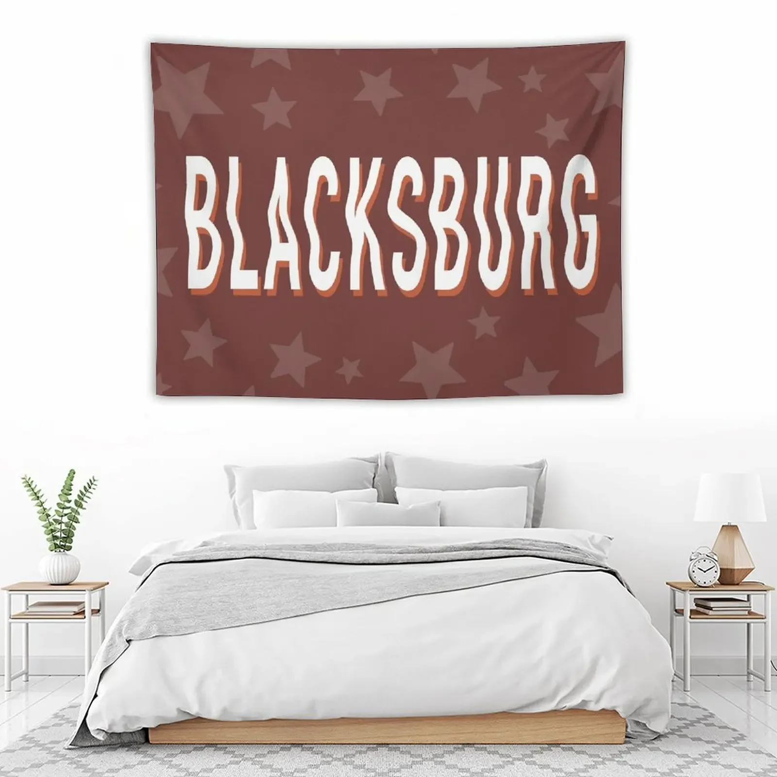 Blacksburg гобелен с изображением звезд Смешные домашние украшения эстетические вещи
