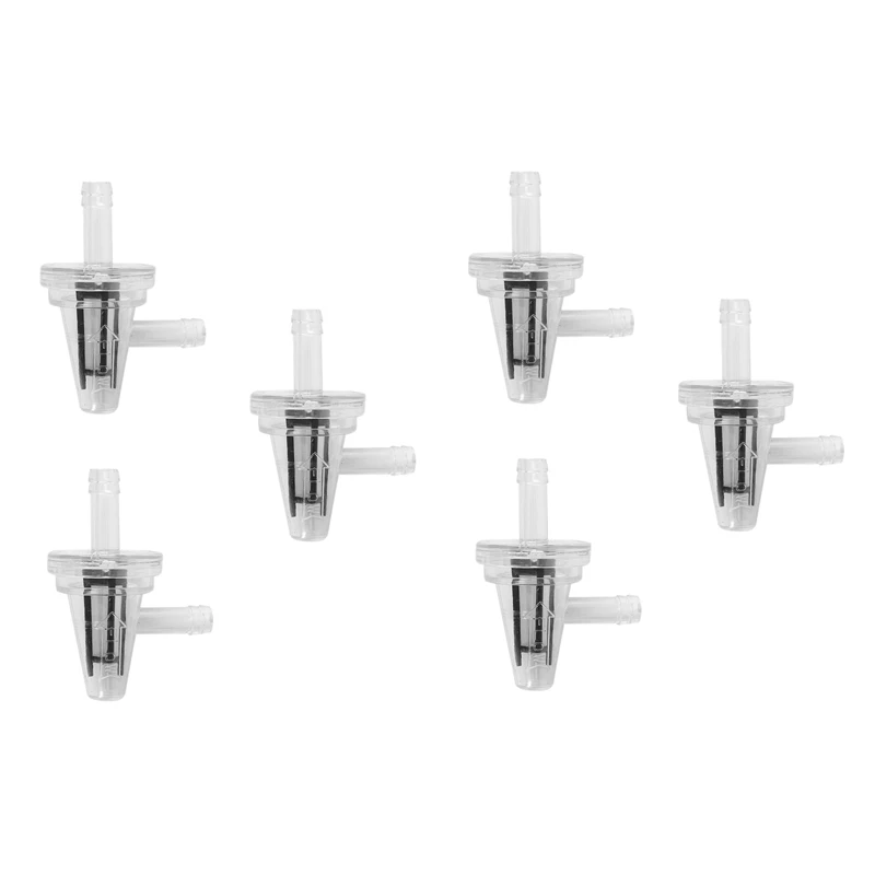 

6Pcs Universal Motorcycle Right Angle Inline Fuel Filter 1/4Inch 6Mm Hose Lines For KAWASAKI Yamaha