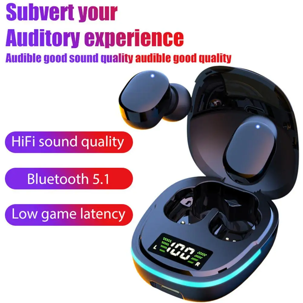

Tws-наушники G9s с поддержкой Bluetooth 5,1 и зарядным футляром