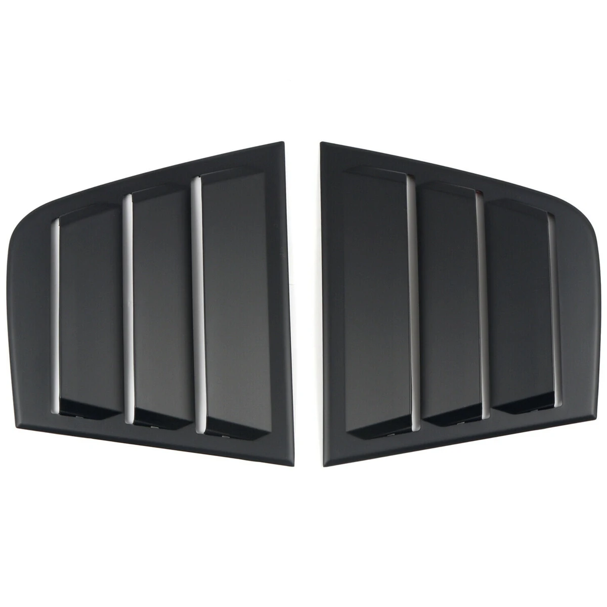 

For Charger 2011-2021 Car Rear Side Window Shutters Blinds Quarter Louver Cover