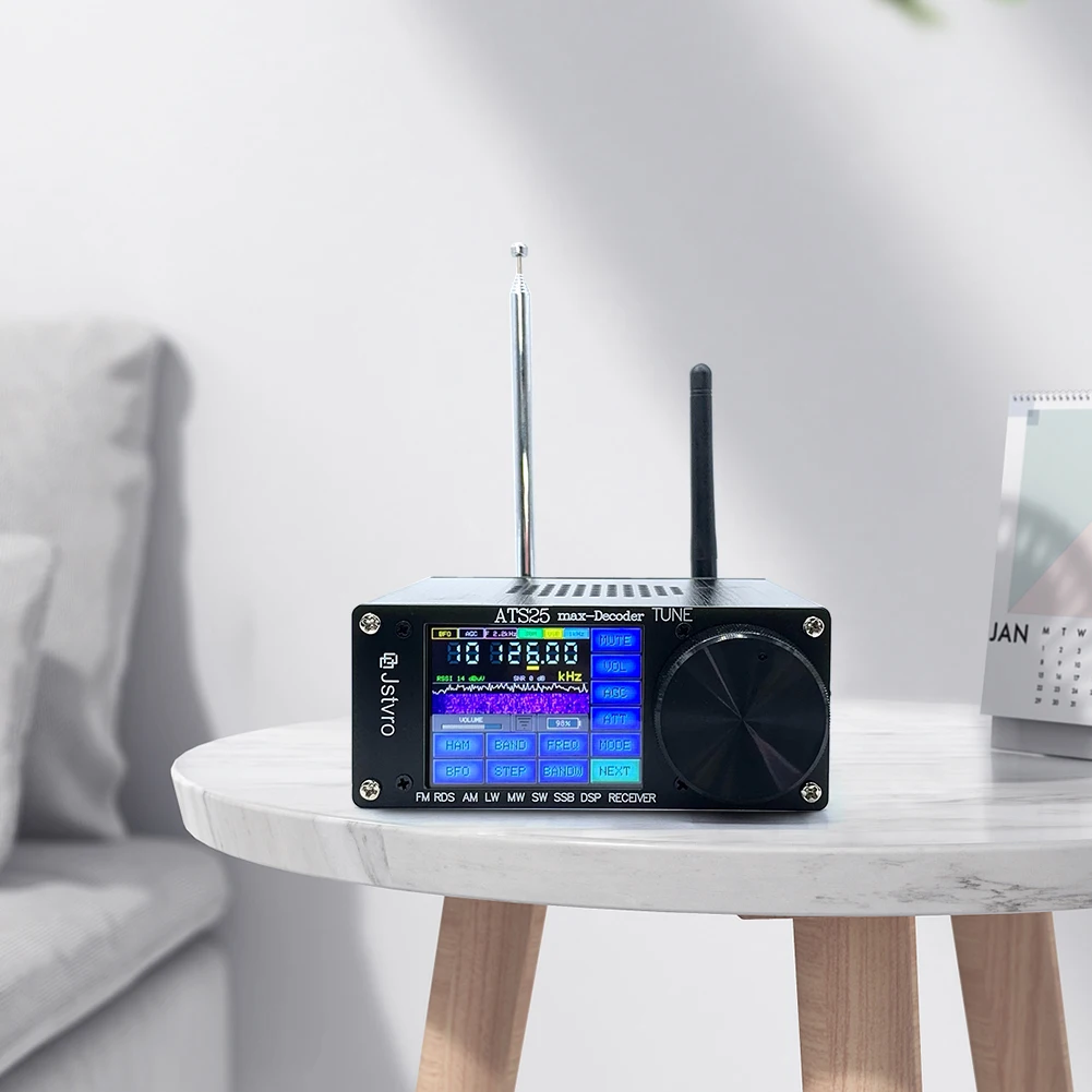 SI4732 ATS-25 Макс-декодер вседиапазонный радиоприемник добавляет CW RTty функция