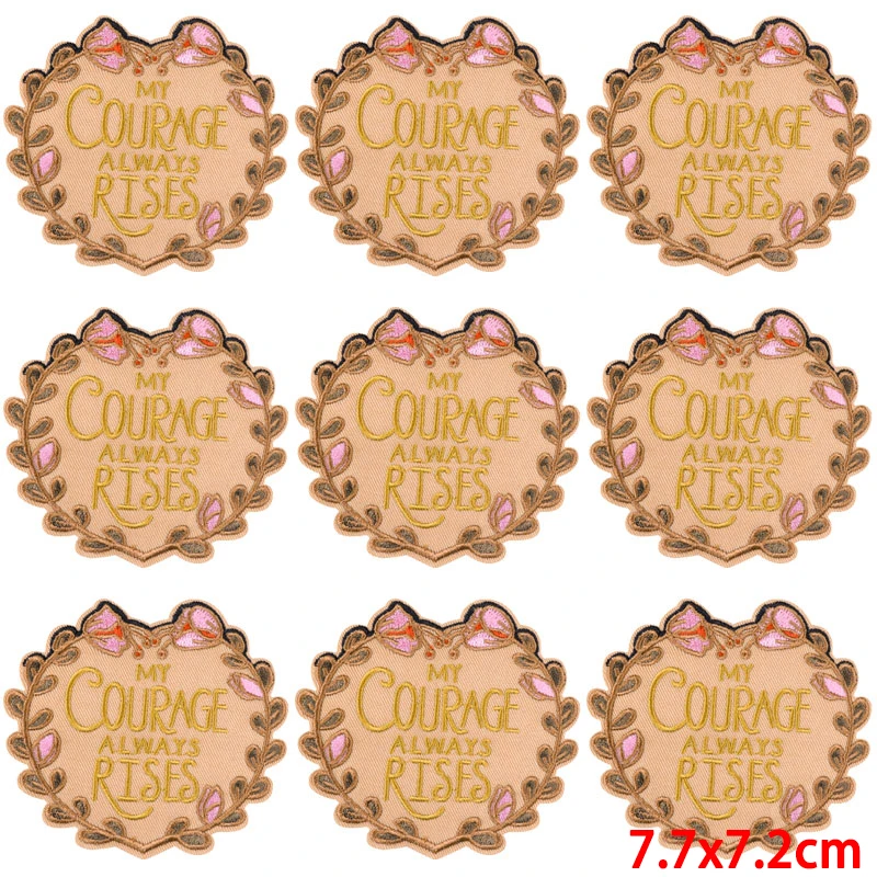 10 шт./партия термоклейкие нашивки на одежду