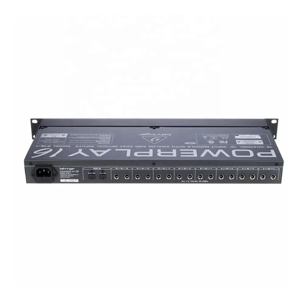 Behringer Powerplay P16-I Модуль ввода цифрового змеи и распределения звука Pa System Studio