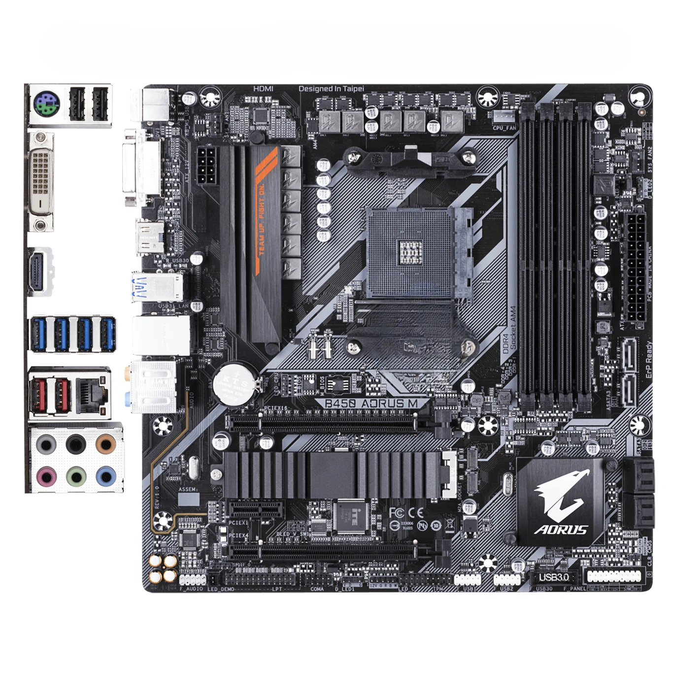 Для Gigabyte B450M B450 AORI ELITE PRO M настольная основная плата DDR4