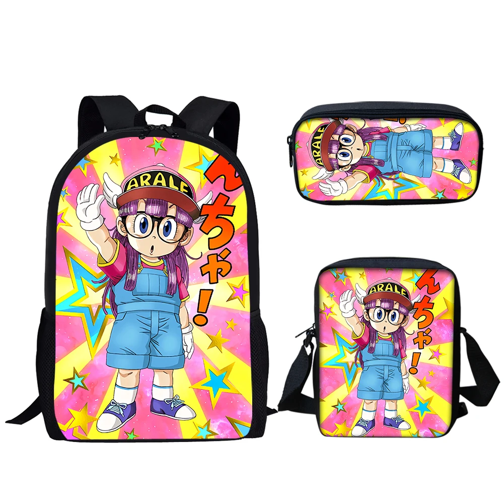 

Сумка для хранения Arale Dr Slump для подростков, милая школьная сумка на плечо для активных девушек, детский портативный подарок на день рождения для путешествий