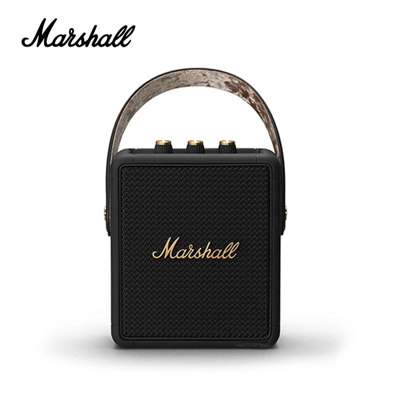 

Original Marshall STOCKWELL II Portable Bluetooth 5.0 Speaker Wireless Outdoor Travel Speaker IPX4 Waterproof Bass Sound Speaker