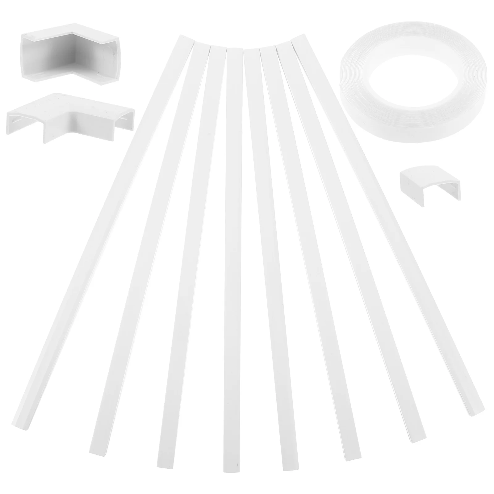 

1 Set Cable Concealer Cable Runner Cable Wall Cover Wall Strip Cord Hider Supply