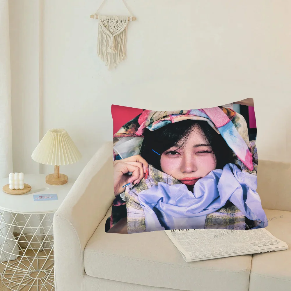 Kpop A-Aespa Giselle наволочка модная квадратная спальня диван комната Ins украшение для