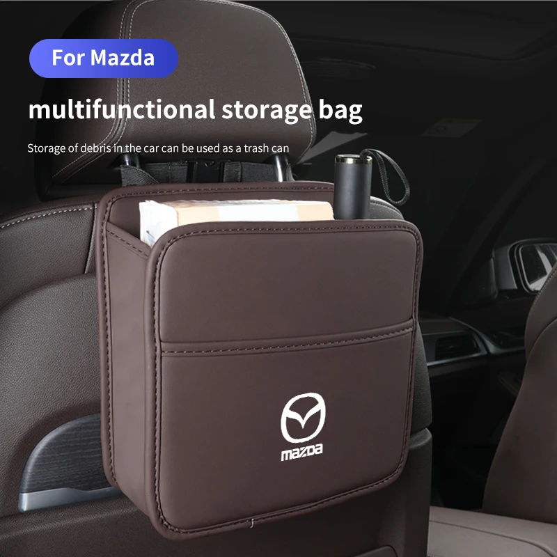 

1pcs Car Interior Organizer Box Storage Bag Sundries For Mazda 3 5 6 323 626 RX8 7 MX3 MX5 CX5 Axela Atenza Gadgets