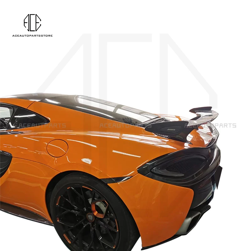 Для Mclaren 540 570S 570GT MSO Стиль Заднее крыло Хвостовые спойлеры багажника Сухие