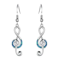 exquisite musical symbol earrings treble clef note earrings earrings note earrings temperament female earring