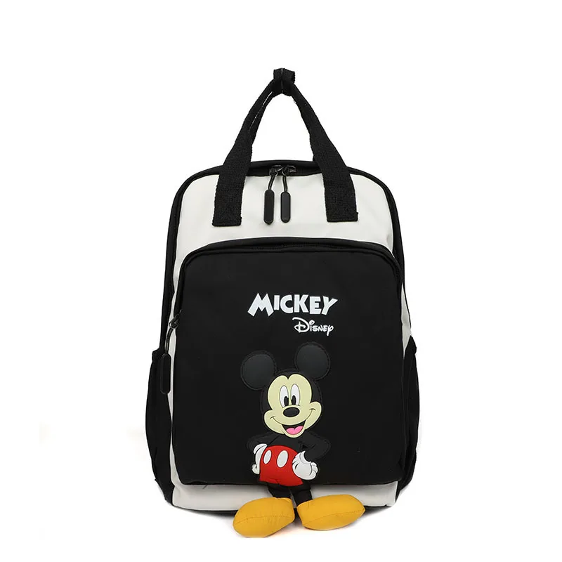 Disney Bag Mickey Children's Backpack Cartoon Children's Backpack Fashion Color Contrast Large Capacity Student Backpack