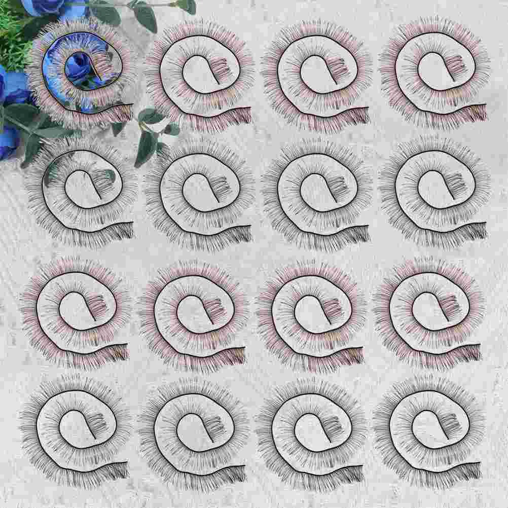 

Eyelashes Lashes Fake Makeup Roll Falsesuppliesmakeeyelash Face Extensions Beauty Strips Natural Decorative