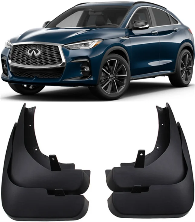 

Оригинальные OEM передние и задние брызговики от грязи для 2022-2023 Infiniti QX55