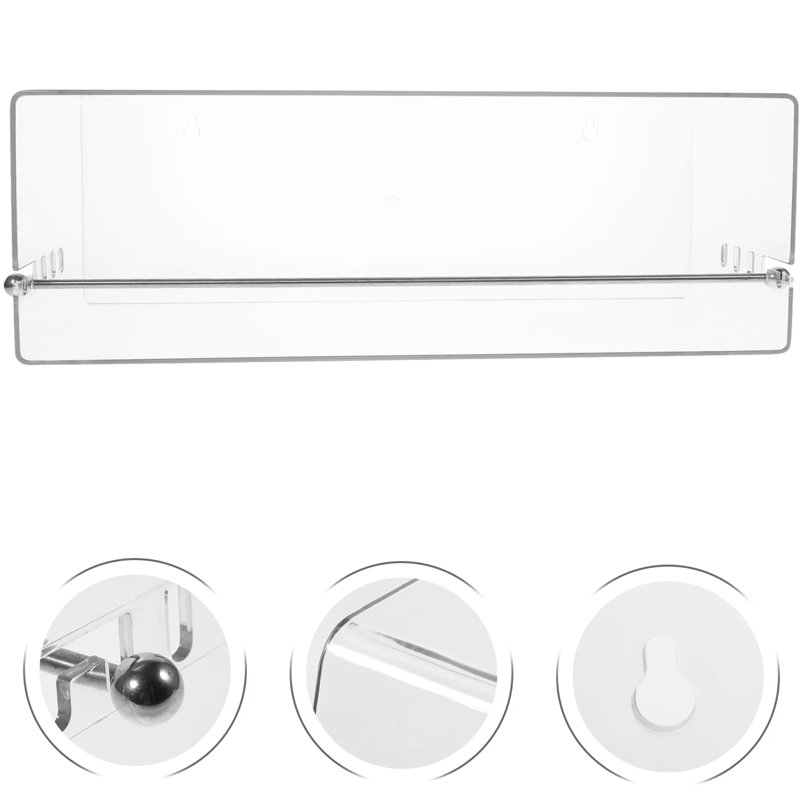 

Material Clear Plastic Ribbon Sheer Wall Record Holder Craft Storage Organizers