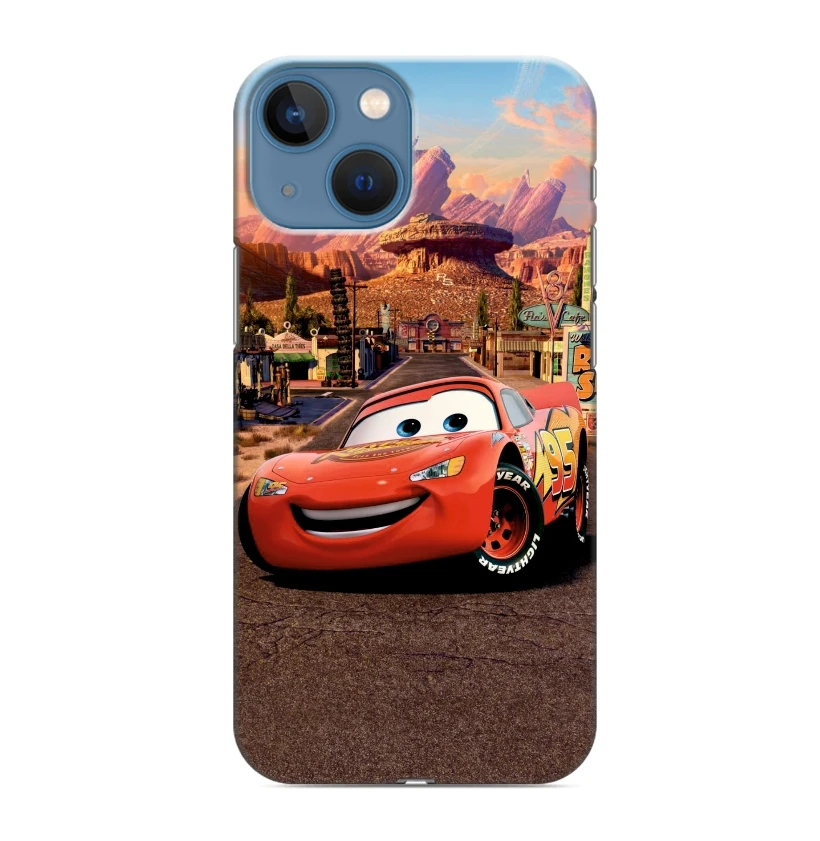 Чехол для iPhone 13 mini Тематика Мульт принт 512 Тачки Молния маквин |