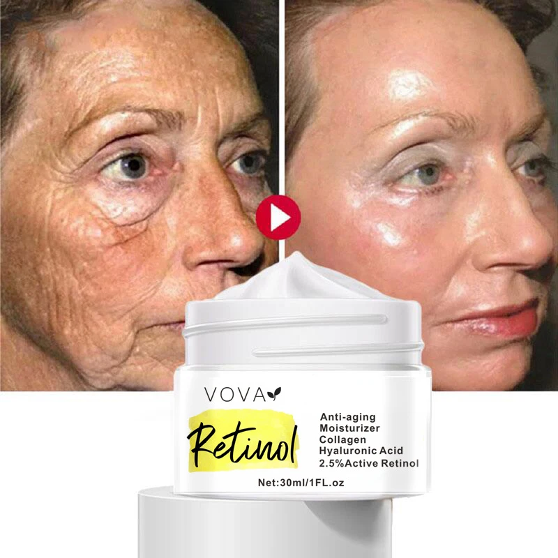 

Retinol ​Anti Wrinkle Face Cream Lifting Firming Anti-Aging Skin Care Collagen Fade Fine Lines Brighten Whiten Moisturizer Cream